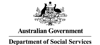 Logo of the Australian Government Department of Social Services